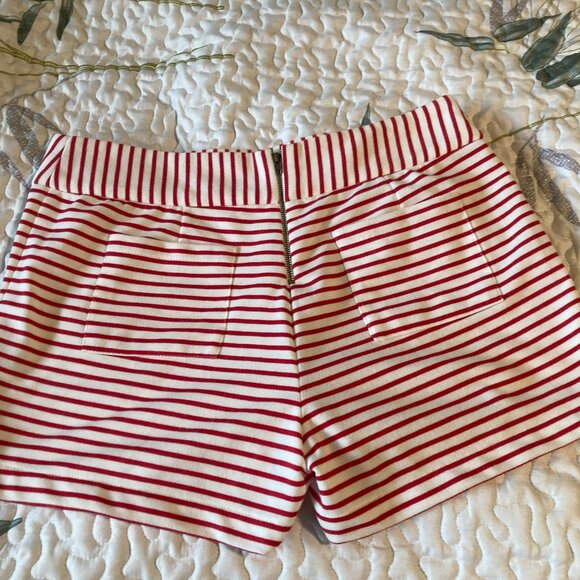 lucca couture red and white stripe shorts - Picture 2 of 2